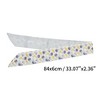 Unique Bargains Women's Rose Long Ribbon Headband Blue Gray 1 Pc - 4 of 4