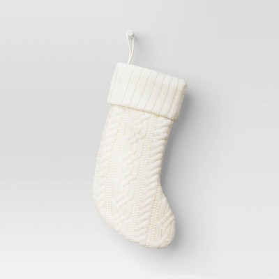 Knit Striped Monogram Christmas Stocking I - Wondershop™ : Target