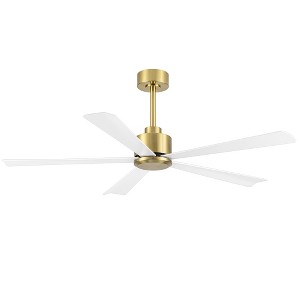 Airsurfer 52 inch 5 Blade Ceiling Fans with No Light and Remote Control - 1 of 4