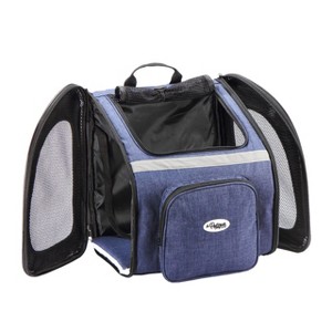 Petique Pet Backpacker, Pet Carrier for Small Size Pets, Ventilated Backpack Bag for Cats & Dogs - 1 of 4
