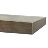 Floating Shelf Wall Mounted Hidden Brackets Gray Oak - InPlace - image 4 of 4