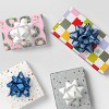 40ct Christmas Bow Bag Blue/Silver/White - Wondershop™ - 2 of 3