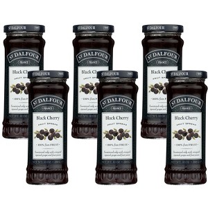 St Dalfour Black Cherry Fruit Spread - 6 pack, 10 oz - 1 of 4