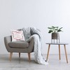 Stupell Industries Love You Most in Ribbon Indoor Decorative Throw Pillow, 18 x 18 - 3 of 3