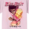 Soul Beat Punch Character Art Women's Pink Short Sleeve Tee - 3XL - 2 of 2
