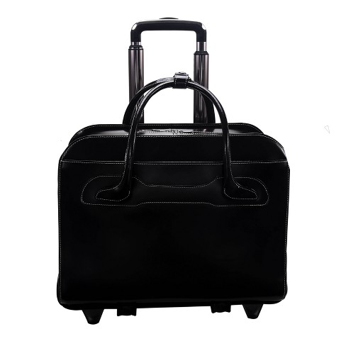 McKlein Willowbrook Leather Patented Detachable - Wheeled Ladies' Laptop Briefcase - image 1 of 4
