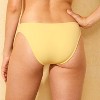 Women's Solid Tricot Low-Rise Medium Coverage Bikini Bottom - Wild Fable™ - 2 of 4