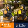 GIGALUMI Solar Cute Bear with Honey Statue Light for Gift, Outdoor Decor with LED Lights, Gift for Mom, Grandma & Wife - 3 of 4