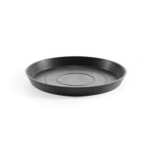 Ecopots Round Recycled Plastic Modern In/Outdoor Planter Flower Pot Saucer - 1 of 4