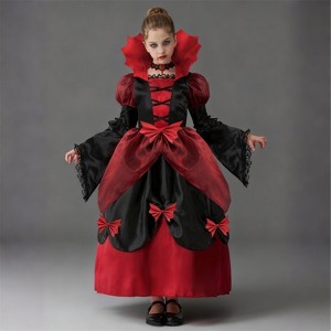 Joyfy Vampire Costume for Girls, Halloween Victorian Vampiress Dress – Perfect for Spooky Cosplay, - 1 of 4