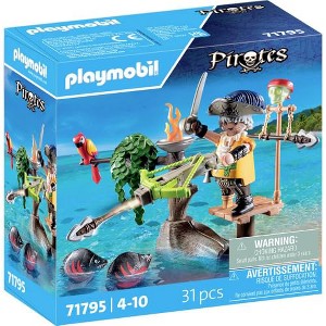 Playmobil 71795 Pirate with Ballista Playset 31pc - 1 of 1