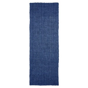 Natural Braided Jute Indoor Area Rug or Runner - Blue Nile Mills - 1 of 3