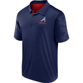 MLB Atlanta Braves Men's Short Sleeve Polo T-Shirt