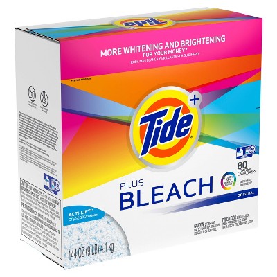 laundry detergent with bleach