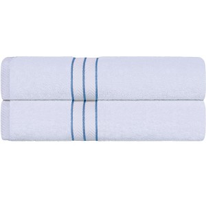 Premium Cotton Solid Plush Heavyweight Hotel Luxury Towel Set by Blue Nile Mills - 1 of 4