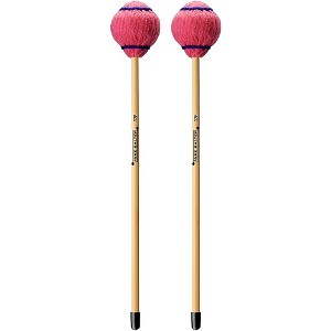 Balter Mallets Wide Bar Series Medium Pink Yarn Rattan Handle Vibraphone Mallets - 1 of 1
