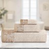Charming Floral Accent Cotton Towel Set by Blue Nile Mills - 2 of 4