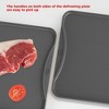 MOVSSOU Defrosting Tray 12"x8" Non-Stick Defrosting Board Black Fast Thawing Frozen Meat Foods - 4 of 4