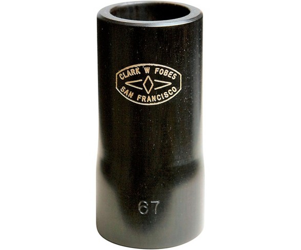 Clark W Fobes Hardwood Clarinet Barrels Bb Clarinet - 64 mm