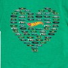 Boys' - Hot Wheels - Valentine's Hot Wheels Heart Short Sleeve Graphic T-Shirt - 2 of 4