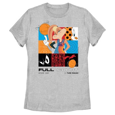 Mitchell & Ness X Space Jam: A New Legacy Unisex T-Shirt Tee - White/Bunny  & Lola 