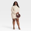 Women's Mini Sweater Dress - A New Day™ - 3 of 3