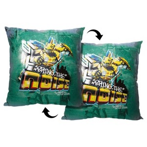 Hasbro Transformers: Rise Of The Beasts Bumblebee In The House Throw Pillow 18x18 Inches - 1 of 3