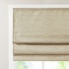 Vynxaria 35"Wx64"L Printed Faux Silk Room Darkening Cordless Roman Shade,taupe(Only 1 PC) - 2 of 4