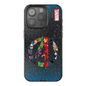 Keyscaper Marvel Grid Bling Cell Phone Case for iPhone 16 Plus - 1 of 4