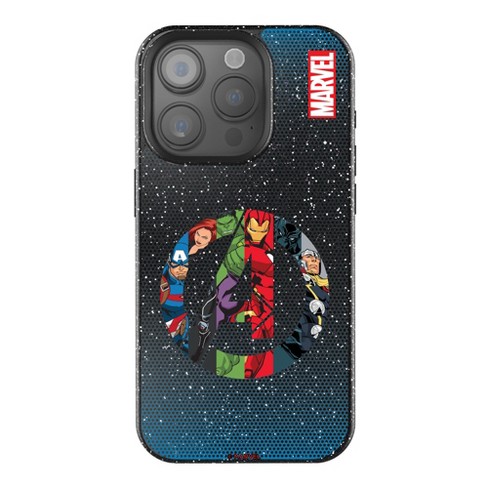 Keyscaper Marvel Grid Bling Cell Phone Case for iPhone 16 Pro Max - image 1 of 4