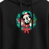 Women's - Disney - Mickey Wreath Cropped Graphic Hoodie - 2 of 3