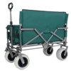 BEAFUP Multi-Functional Seat Wagon with Unique Bench Conversion, 500lb Heavy-Duty Capacity & 4 All-Terrain Wheels for Camping,Beach - 2 of 4