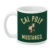 Cal Poly Mustangs Logo Ceramic Coffee Mug Novelty Gift Mugs for Coffee Tea and Hot Drinks 11oz White - 3 of 4
