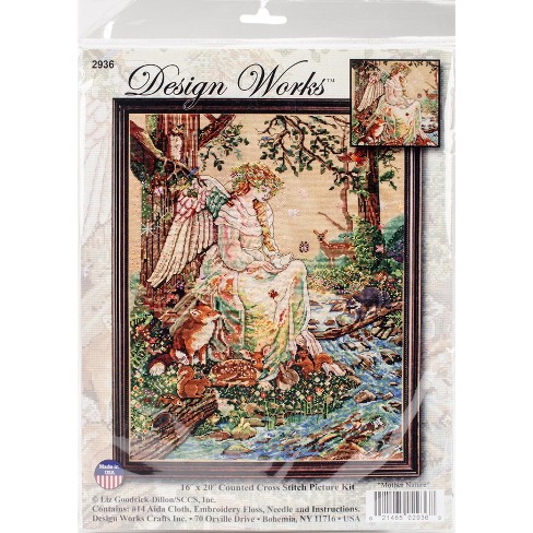 Cross-stitch kits and handicraft goods