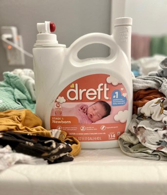 Dreft Stage 1 Newborn He Compatible Hypoallergenic Baby Liquid Laundry Detergent Target