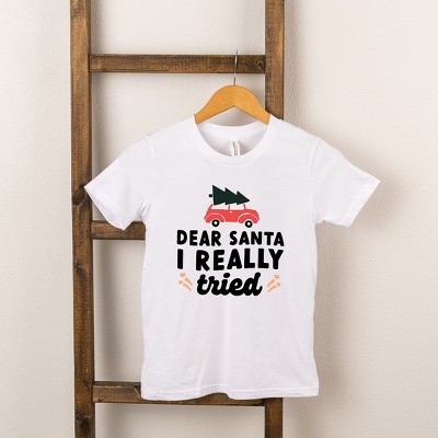 The Juniper Shop I Really Tried Car Toddler Short Sleeve Tee