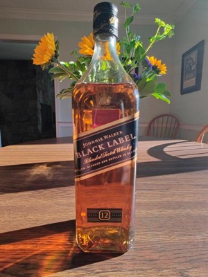 Johnnie Walker Black Label Scotch Whisky - 750ml Bottle : Target