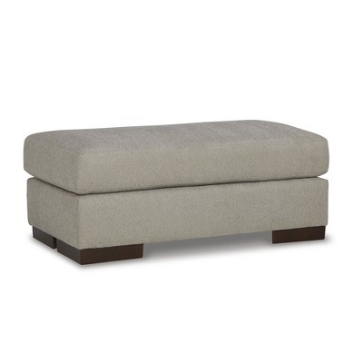 Signature Design by Ashley Maggie Casual Ottoman, Beige