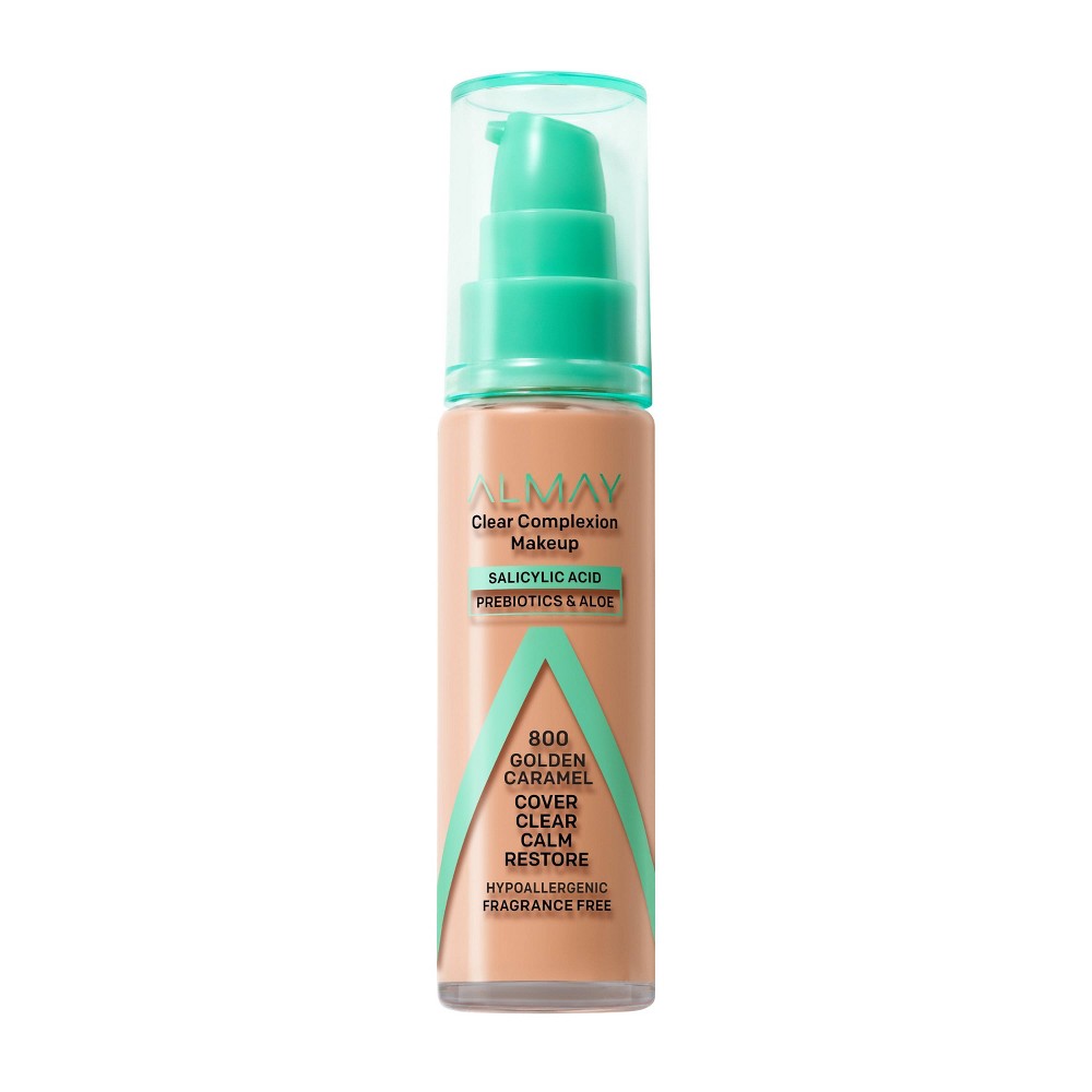 UPC 309970170653 product image for Almay Clear Complexion Foundation - 730 Golden Caramel - 1 fl oz | upcitemdb.com