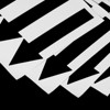 Unique Bargains PVC Waterproof Removable Self-Adhesive Wall Marking Arrow Stickers - 4 of 4