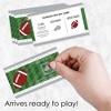 Big Dot of Happiness End Zone - Football - Baby Shower or Birthday Party Game Scratch Off Cards - 22 Count - 3 of 4