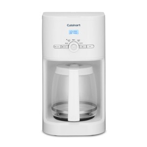 Cuisinart DCC-1120FR 12-Cup Classic Programmable Coffeemaker, White - Certified Refurbished - 1 of 4