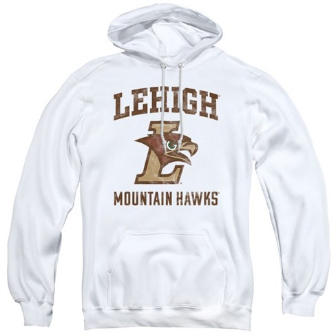 Campus Lab Lehigh University Official Mountain Hawks Logo Adult Pull over Hoodie White X large Target