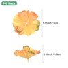 Unique Bargains Silk Fake Plum Blossom Artificial Flower Heads - 3 of 4