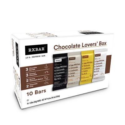RXBAR Chocolate Lovers Protein Bars - 18.3oz/10ct