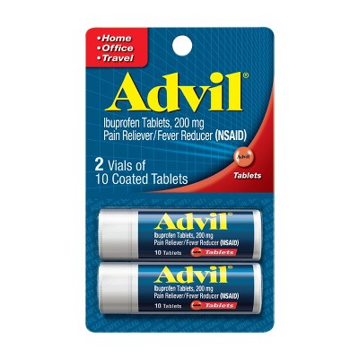 Advil Pain Reliever/Fever Reducer Tablets - Ibuprofen (NSAID)