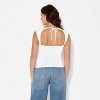 Women's Synthetic Open Back Tank Top - Wild Fable™ - 3 of 4
