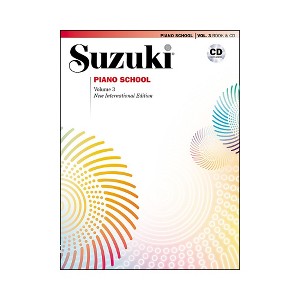 Suzuki Suzuki Piano School New International Edition Piano Book and CD Volume 3 - 1 of 1