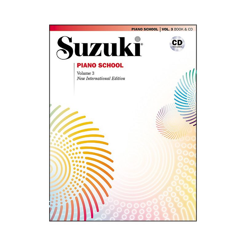 Suzuki Suzuki Piano School New International Edition Piano Book and CD Volume 3, 1 of 2