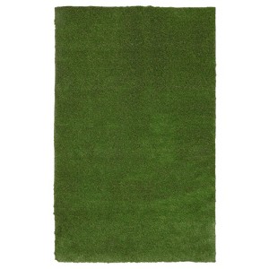 Captiv8e Designs Augusta Premium Artificial Turf Indoor/Outdoor Area Rug Green - 1 of 4